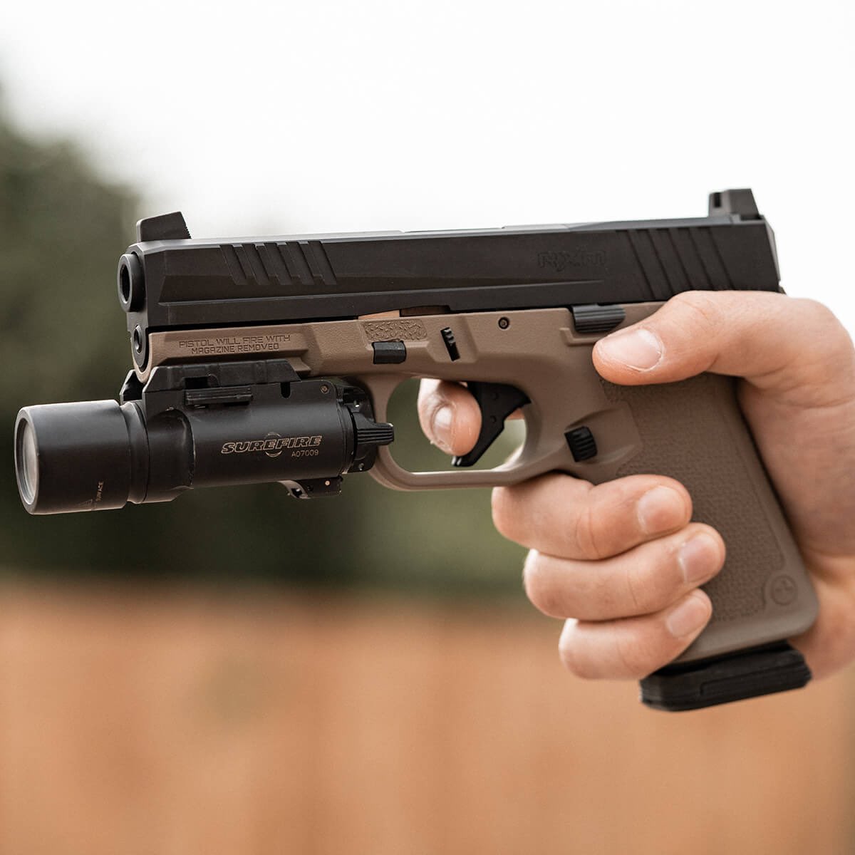 Magpul's tweet image. All Four EHG RXM Compact Colors are in stock on our website. 🟢🟤⚫️👽