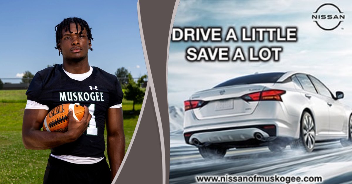 MuskogeeA's tweet image. Muskogee’s Kyron Cope - Football Spotlight - Presented by Nissan Of Muskogee

muskogeeathletics.org/2025/07/24/mus… #okpreps