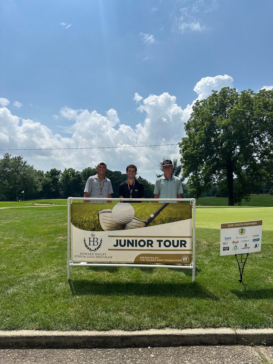 injrgolf's tweet image. Thank you to Cascades Golf Course for hosting today’s Junior Tour Event. Congratulations to our winners. ⛳️
Boys 16-19
1st- Cameron Knepp (71)
T2- Sean Hess (72)
T2- Carson Gady (72)
Girls 16-19
1st- Hannah Stearley (80)
2nd- Sammie Nusbaum (82)
3rd- Abby Shires (83)