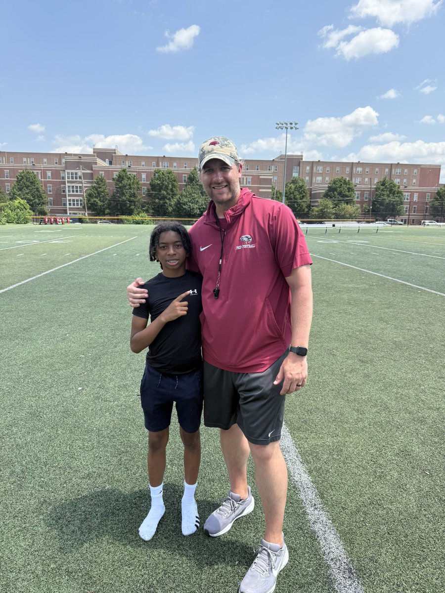 Dean Slater (@dslater1212) on Twitter photo I had a great time Learning and Competing at the St. Joes Prep Football camp this week. It was great working with the coaches on the field and learning about the awesome academics that The Prep has to offer.
Thank you Coaches and Players!
<a href="/T_Roken/">Tim Roken</a>
<a href="/SJPrep_Football/">St Joe’s Prep Football</a>
<a href="/EdOBrienCFB/">EdOBrienCFB</a> I had a great time Learning and Competing at the St. Joes Prep Football camp this week. It was great working with the coaches on the field and learning about the awesome academics that The Prep has to offer.
Thank you Coaches and Players!
<a href="/T_Roken/">Tim Roken</a>
<a href="/SJPrep_Football/">St Joe’s Prep Football</a>
<a href="/EdOBrienCFB/">EdOBrienCFB</a>