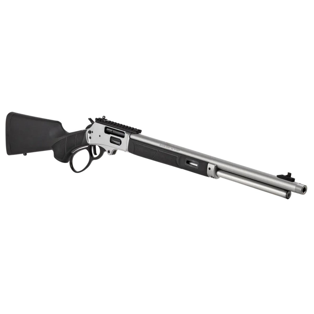 theammosource's tweet image. Old-school reliability meets modern craftsmanship with the Smith & Wesson Model 1854 Lever-Action in .45-70 GOVT — now available in a striking walnut and blued or synthetic and stainless finish.
Limited quantities in stock — theammosource.com/smith-wesson-4