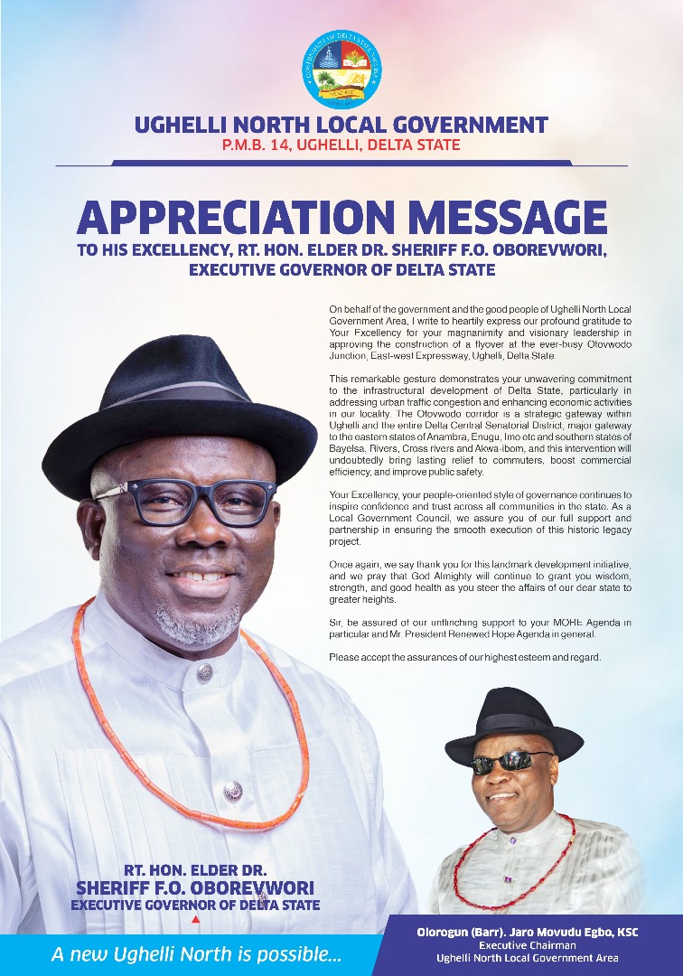 Ughelli North Govt tweet media