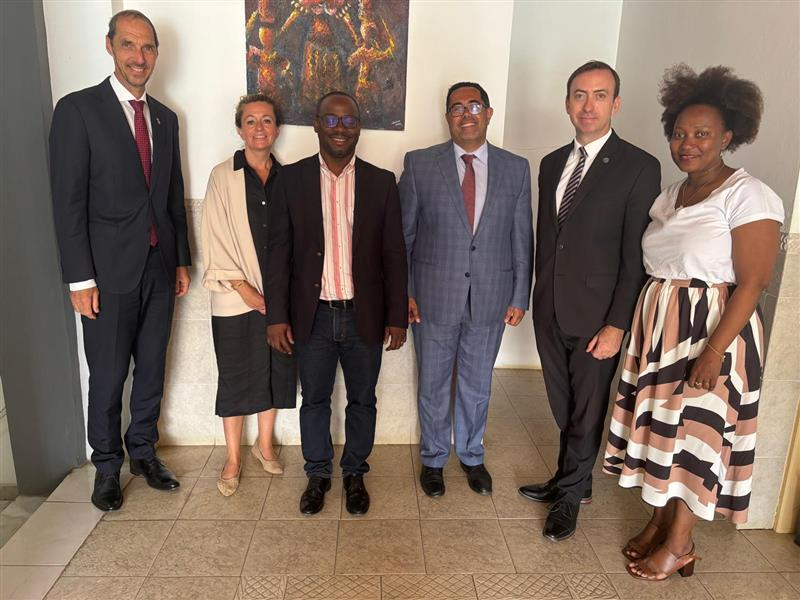 UN_OROLSI's tweet image. We thank the Attorney-General of São Tomé and Principe 🇸🇹 for the productive exchange including opportunities to strengthen ongoing #justice reform initiatives.