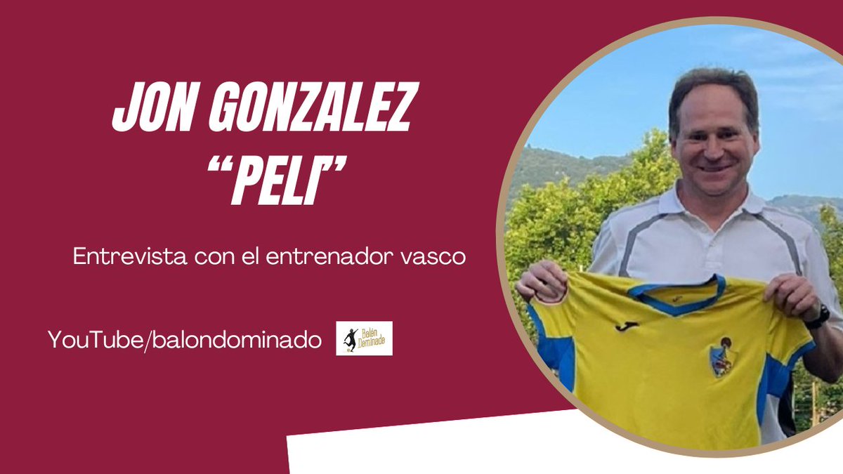 ENTREVISTA CON JON GONZÁLEZ DIEZ “PELI” - ENTRENADOR FÚTBOL FEMENINO ⚽️🇪🇸 youtu.be/pW_wYWlyIDY?si… a través de <a href="/YouTube/">YouTube</a>   GRACIAS  <a href="/JonG_Peli/">Jon González 'Peli'</a> y  <a href="/jvika23/">Juan Jose Vicario (Vika) 💻📊⚽</a>