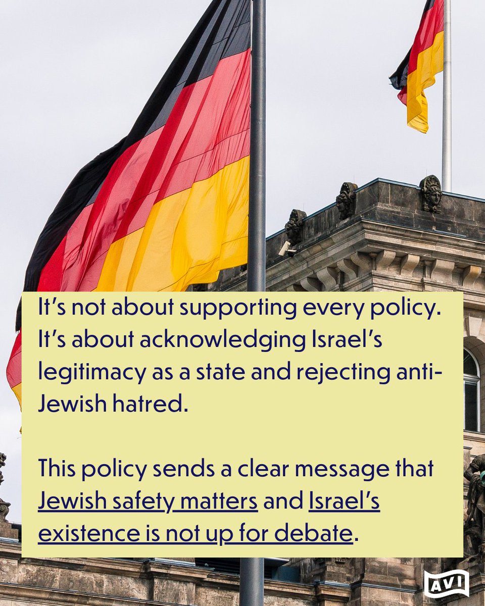 AlliedVoicesIL's tweet image. 🇩🇪 Brandenburg requires new citizens to recognize Israel's right to exist. Berlin's mayor wants to adopt the same policy.
This isn't about supporting every Israeli governmental policy. It's about rejecting anti-Jewish hatred and acknowledging Israel's legitimacy