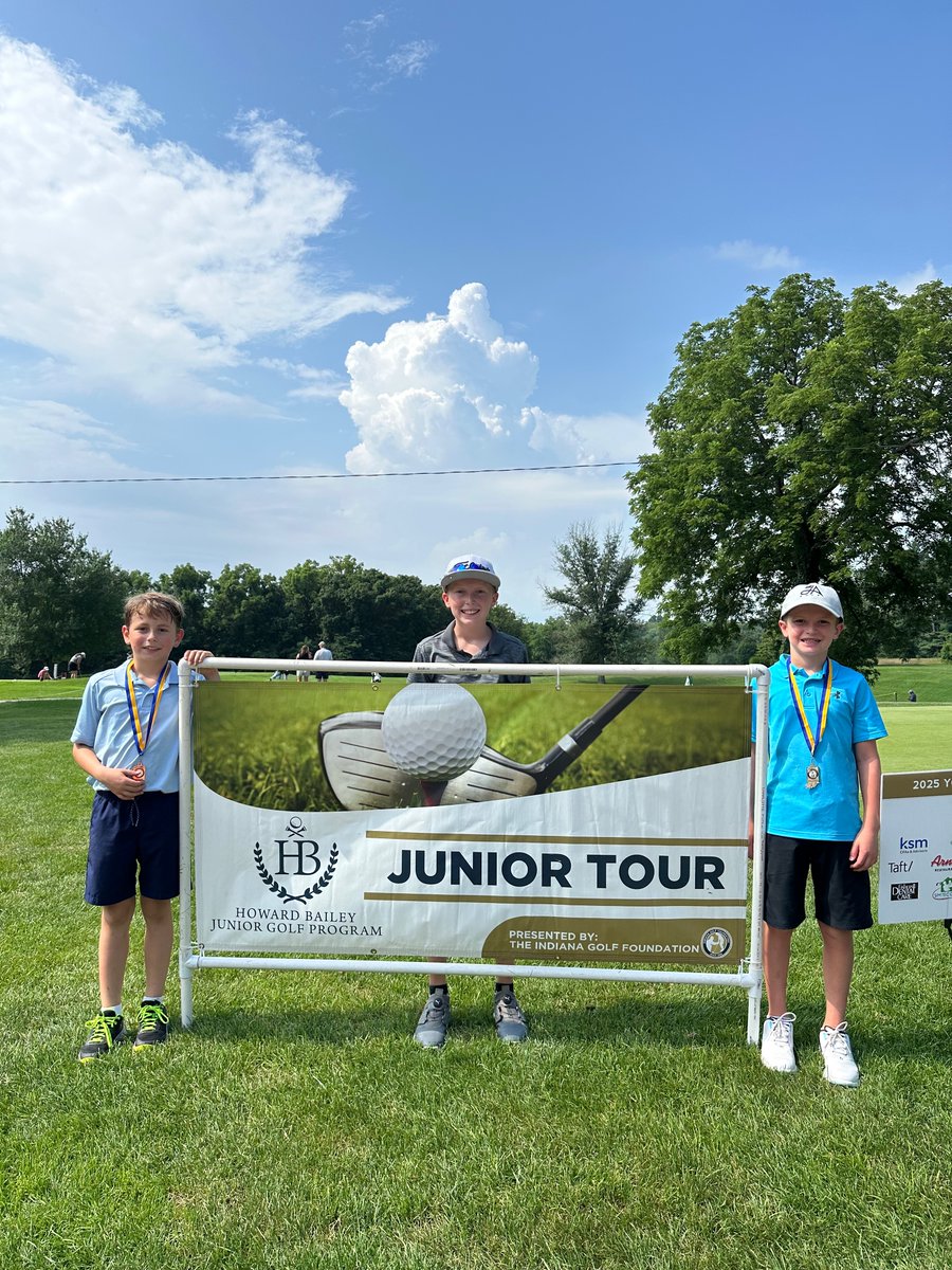 injrgolf's tweet image. Thank you to Cascades Golf Course for hosting today’s Prep Tour Event. Congratulations to our winners. ⛳️
Boys 9-10
1st- Boyd Landis (47)
2nd- Karsten Allen (51)
3rd- James Woodring (59)