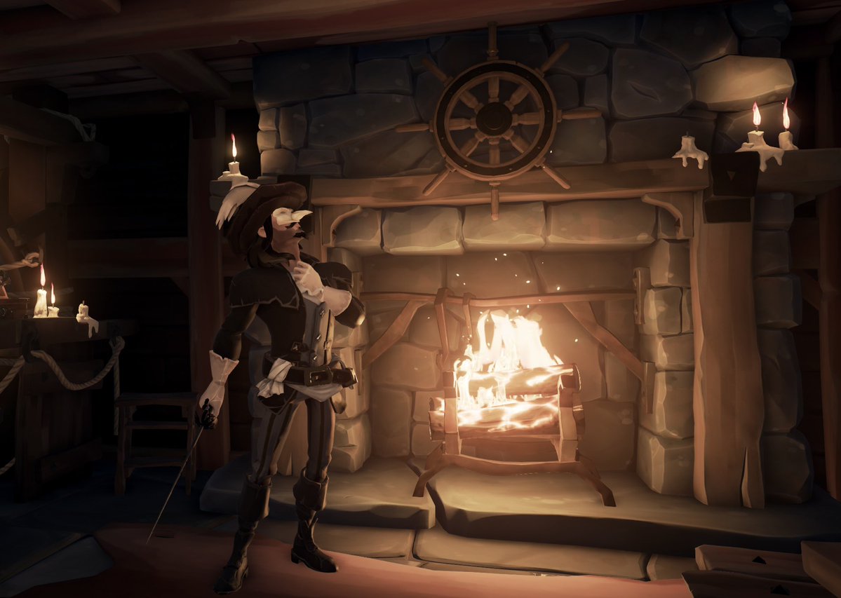 Padox08SoT's tweet image. Title: The Masked Musketeer, Hero of the Seas
Theme: Pretentious Photography
@SeaOfThieves
#SeaOfThieves
#SoTShot