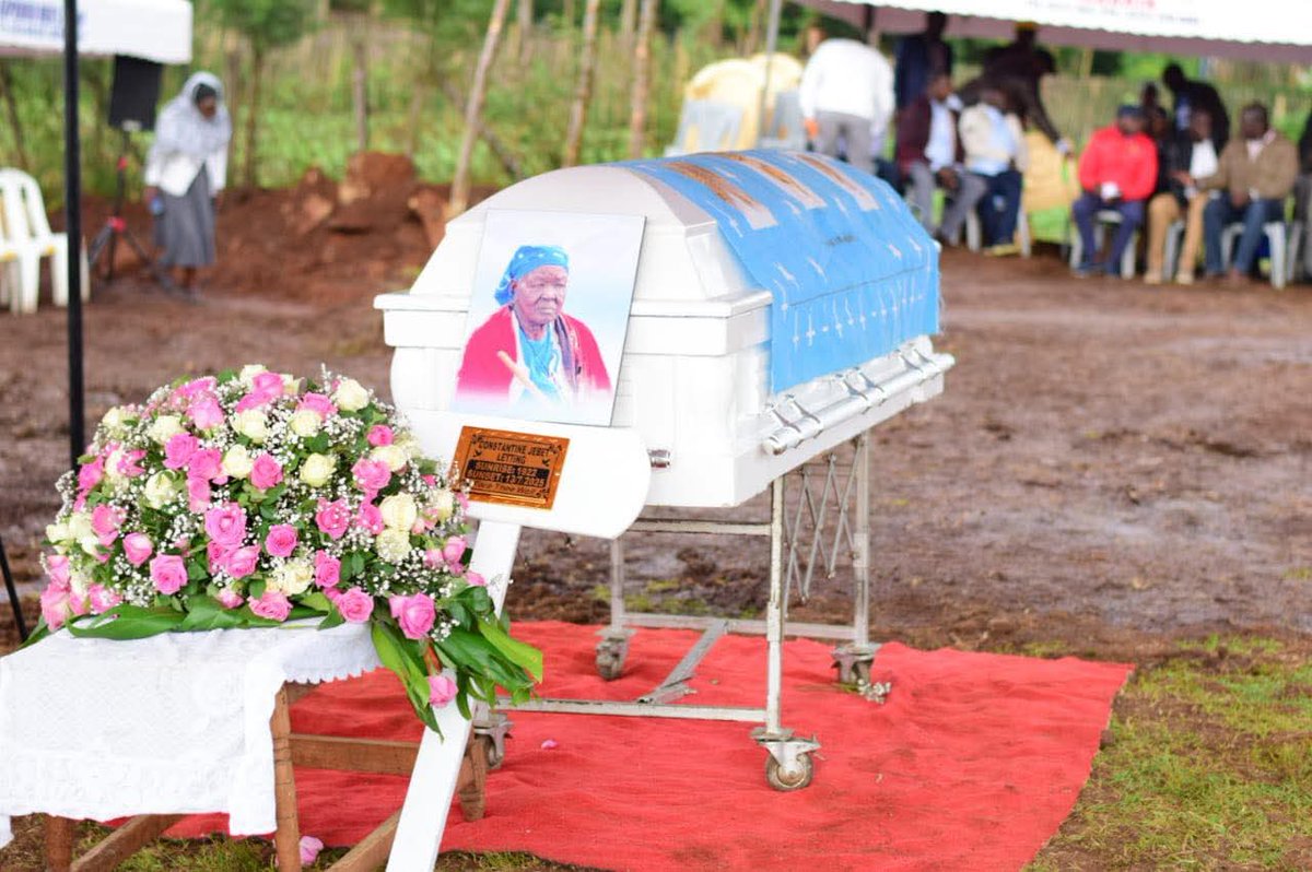 HonOscarSudi's tweet image. Joined mourners at Kapkeben area, Kapseret Simat Ward in Uasin Gishu County, at a requiem mass, where I extended my condolences to the Kamobo family on the passing of their beloved matriarch, Constantine Jebet Letting (Gogo), who lived a full life of 103 years.
To Gogo, your…