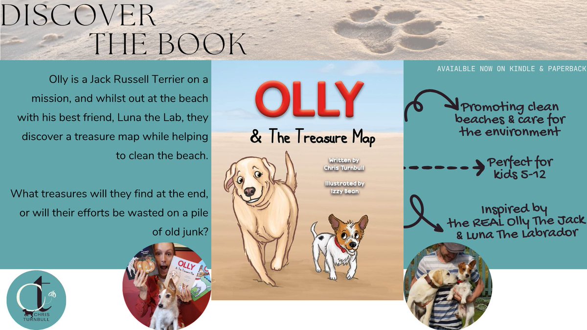 This story promotes caring for the environment, celebrates true friendship, and has a plenty of fun too!
Illustrated once again by the amazing Izzy Bean, it’s the most loved #book in the series—and we can see why! 💛🐶 #OllyTheJack #dogs #amreading #kidlit
linktr.ee/christurnbulla…