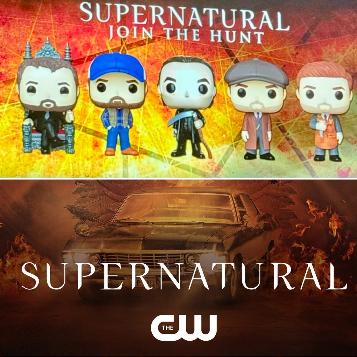 FunkoPOPsNews's tweet image. First look! Join the Hunt ~ brand new Supernatural Funko POPs! coming soon to the links below!
   EE ~ fnkpp.com/EE
   Amzn ~ fnkpp.com/Amzn
#Ad #Supernatural #CW #TheCW #FPN #FunkoPOPNews #Funko #FunkoPOP