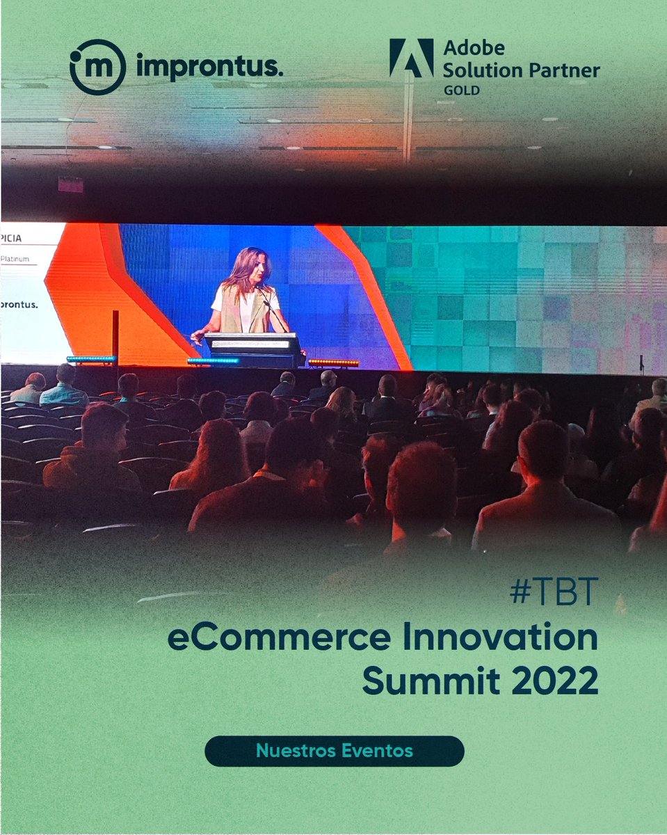 Improntus_'s tweet image. 📸 #ThrowbackThursday a uno de los eventos que marcó nuestra visión digital: Ecommerce Innovation Summit 2022.
📩 Si hoy quieres llevar tu ecommerce al siguiente nivel, hablemos. improntus.com/contacto/?utm_…

#Improntus #ElevatingDigitalExperience #ecommerceinnovationsummit #TBT