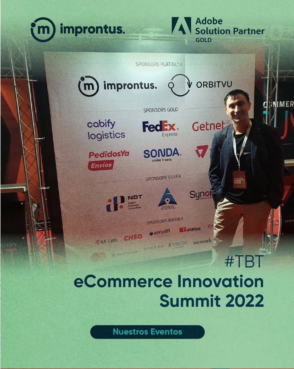Improntus_'s tweet image. 📸 #ThrowbackThursday a uno de los eventos que marcó nuestra visión digital: Ecommerce Innovation Summit 2022.
📩 Si hoy quieres llevar tu ecommerce al siguiente nivel, hablemos. improntus.com/contacto/?utm_…

#Improntus #ElevatingDigitalExperience #ecommerceinnovationsummit #TBT