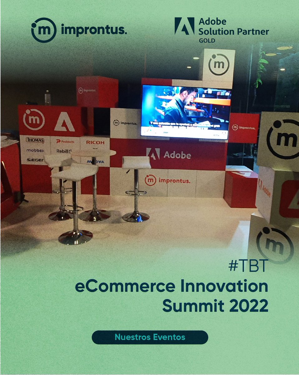 Improntus_'s tweet image. 📸 #ThrowbackThursday a uno de los eventos que marcó nuestra visión digital: Ecommerce Innovation Summit 2022.
📩 Si hoy quieres llevar tu ecommerce al siguiente nivel, hablemos. improntus.com/contacto/?utm_…

#Improntus #ElevatingDigitalExperience #ecommerceinnovationsummit #TBT