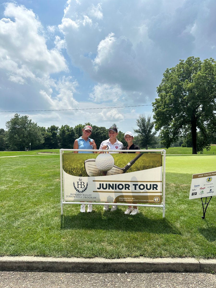 injrgolf's tweet image. Thank you to Cascades Golf Course for hosting today’s Junior Tour Event. Congratulations to our winners. ⛳️
Girls 13-15
1st- Olivia Alvey (77)
T2- Laila Abriani (83)
T2- Ava Wenzel (83)
Boys 13-15
1st- Tanner Boyll (71)
2nd- Porter Bell (74)
3rd- Ryan Decker (77)
