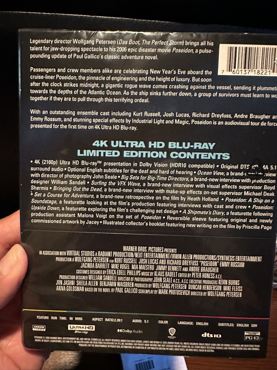 Ralph Potts (@ralphavsreviews) on Twitter photo Today’s arrival for review. Among my guilty pleasures. 😎 <a href="/UltraHDBluray/">Ultra HD Blu-ray 💿</a> <a href="/AVSforum/">AVS Forum</a> <a href="/theaterbyte/">TheaterByte</a> <a href="/HDMOVIESOURCE/">HD MOVIE SOURCE</a> <a href="/hdreport/">HD Report</a> <a href="/JohnnyFocal/">Jon Thompson</a> <a href="/moviesinfocus/">Movies In Focus</a> <a href="/mvdentgroup/">MVD Entertainment</a> Today’s arrival for review. Among my guilty pleasures. 😎 <a href="/UltraHDBluray/">Ultra HD Blu-ray 💿</a> <a href="/AVSforum/">AVS Forum</a> <a href="/theaterbyte/">TheaterByte</a> <a href="/HDMOVIESOURCE/">HD MOVIE SOURCE</a> <a href="/hdreport/">HD Report</a> <a href="/JohnnyFocal/">Jon Thompson</a> <a href="/moviesinfocus/">Movies In Focus</a> <a href="/mvdentgroup/">MVD Entertainment</a>