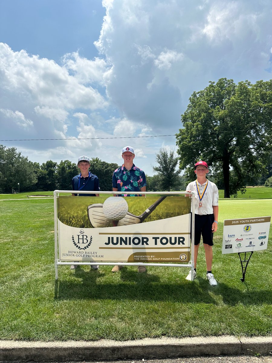 injrgolf's tweet image. Thank you to Cascades Golf Course for hosting today’s Junior Tour Event. Congratulations to our winners. ⛳️
Girls 13-15
1st- Olivia Alvey (77)
T2- Laila Abriani (83)
T2- Ava Wenzel (83)
Boys 13-15
1st- Tanner Boyll (71)
2nd- Porter Bell (74)
3rd- Ryan Decker (77)
