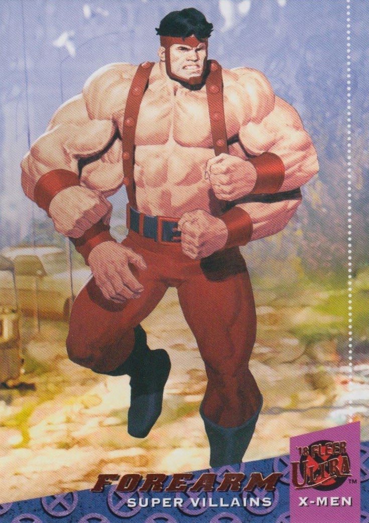 DailyMutantsX's tweet image. Today’s Mutant of the day is Michael McCain A.K.A Forearm!
First Appearance: New Mutants #86 (December 1989)
Created by: Louise Simonson & Rob Liefeld
Powers: Forearm has… well, four arms.