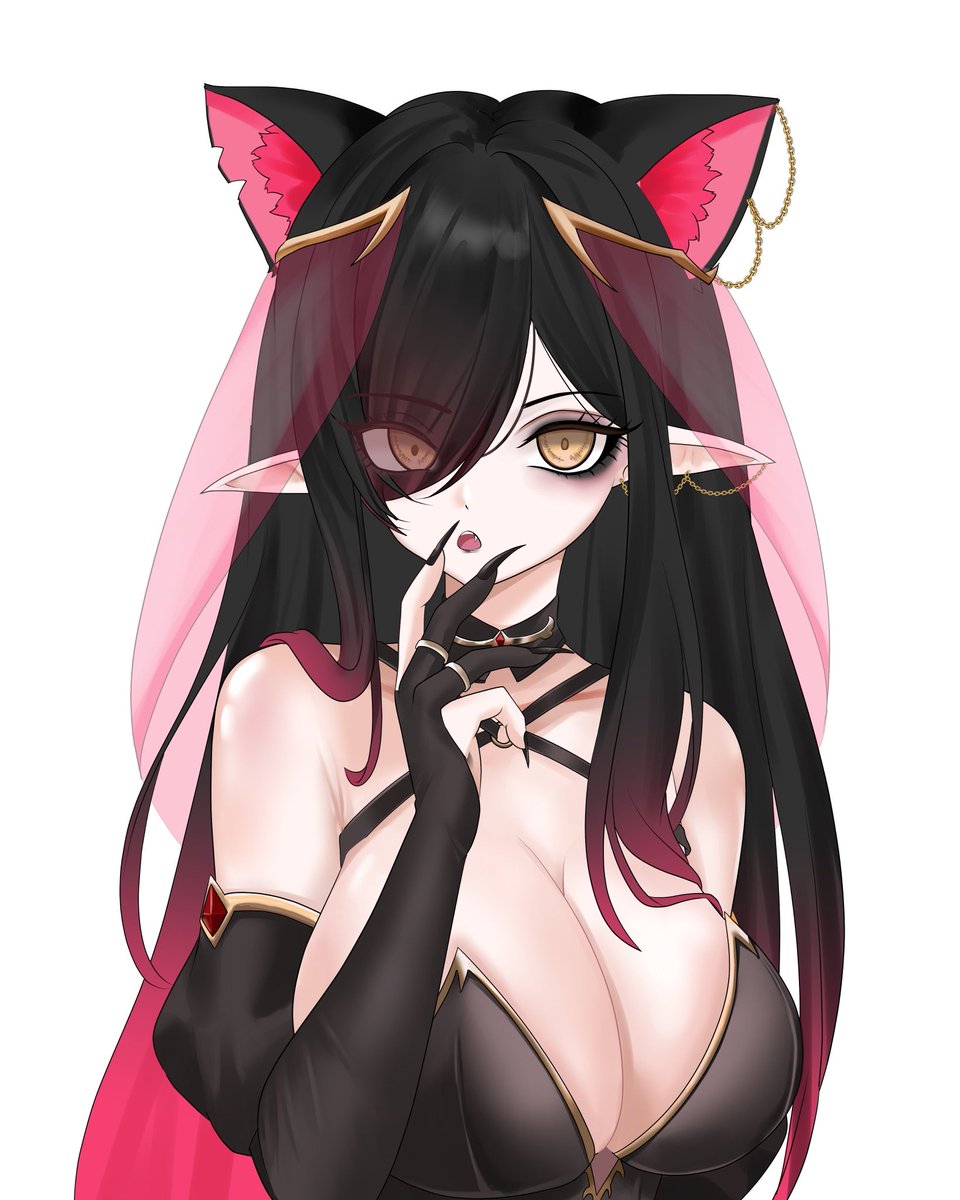 himaxhime's tweet photo. Good morning cuties!🖤

I hope you have the incredible day you deserve.😘

🎨: #Veynauna 🖤: #himacore https://t.co/McmEcETaJ2