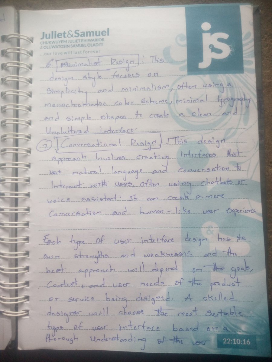 thelawdesigns's tweet image. I just finished Lesson 1 of 18 in my UI/UX design course from @Daviowhite
Here are some of the things I jotted down and learned.