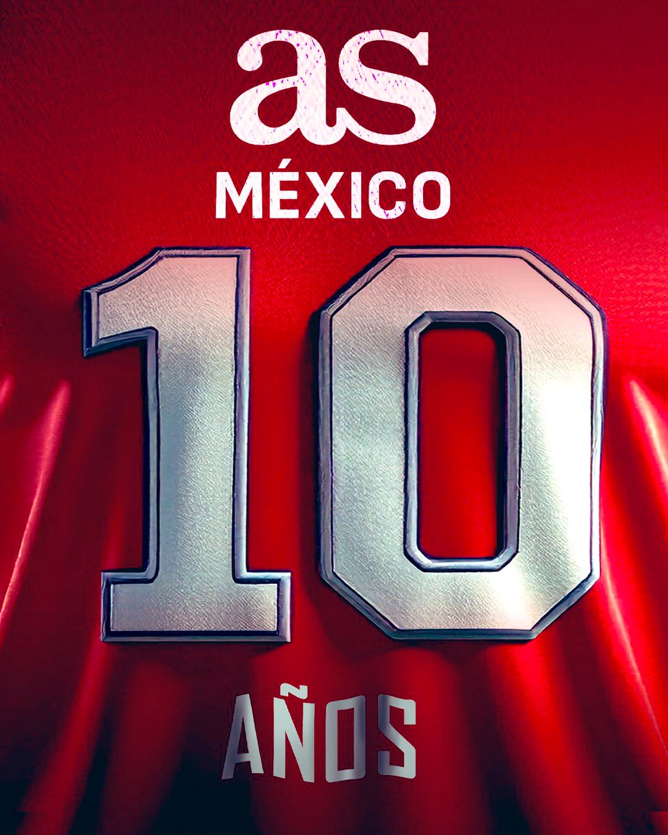 Muchas gracias a todos por estos 10 años ⚽️🏀🏈⚾️🥎🎾

Ha sido lindo camino recorrido 

#10AñosASMexico