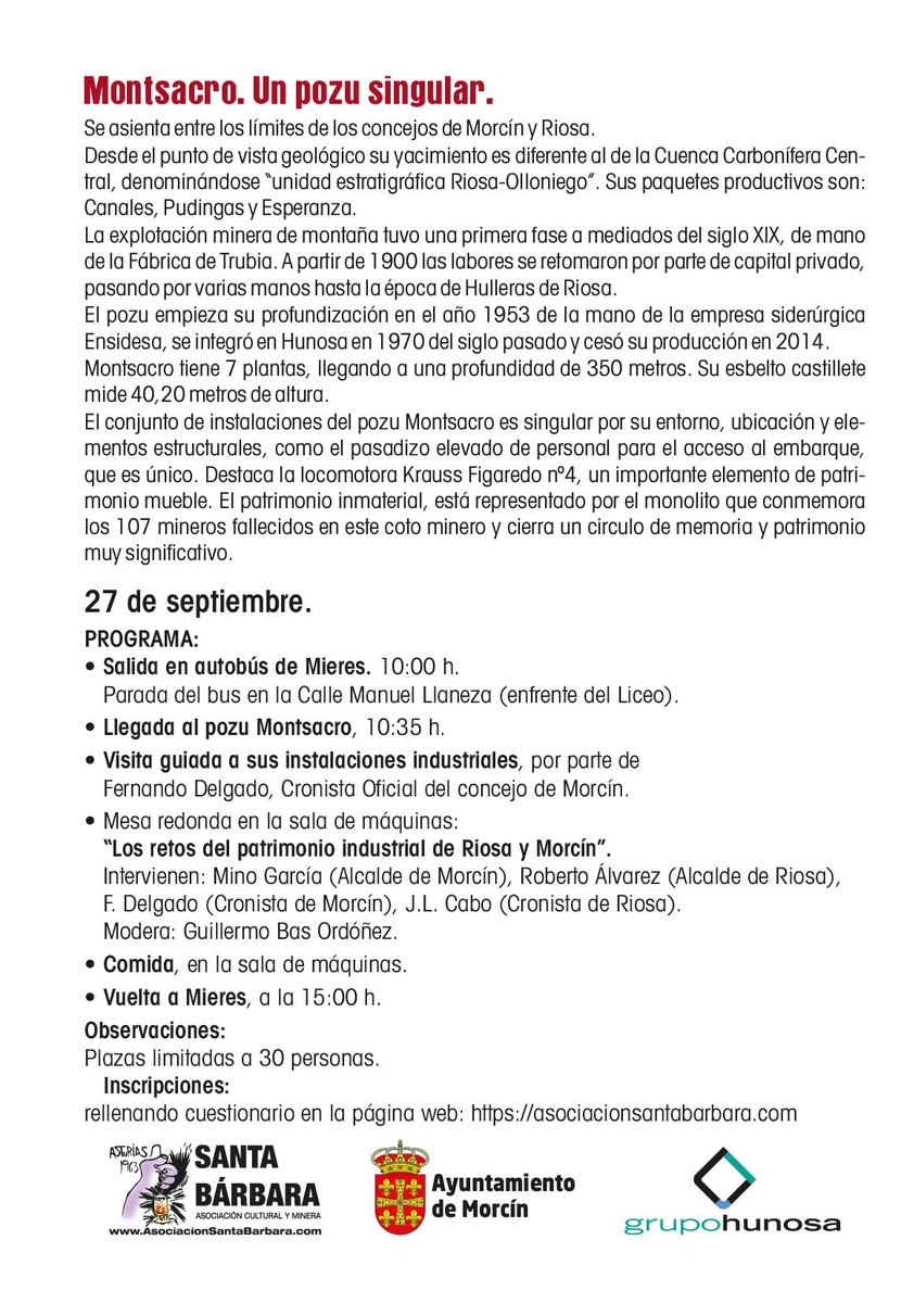 acmsb02's tweet photo. Ya podéis reservar las plazas para las visitas guiadas que realizaremos en Septiembre durante el transcurso de las XVII Jornadas de Historia y Patrimonio 2025!

https://t.co/WD6lQN0o0H https://t.co/sjvOGcbR75