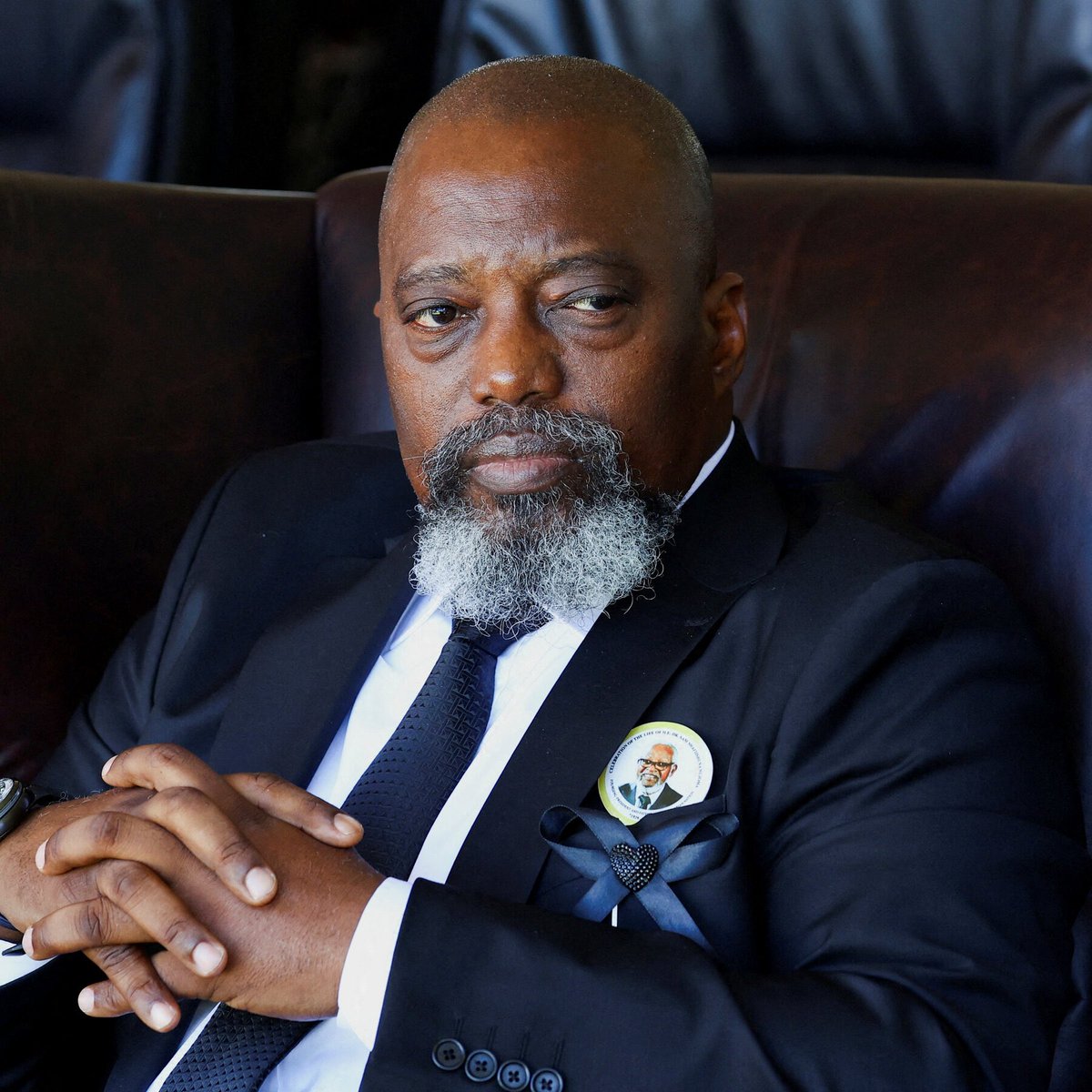 Prévenu #Joseph_Kabila à la barre devant la justice.