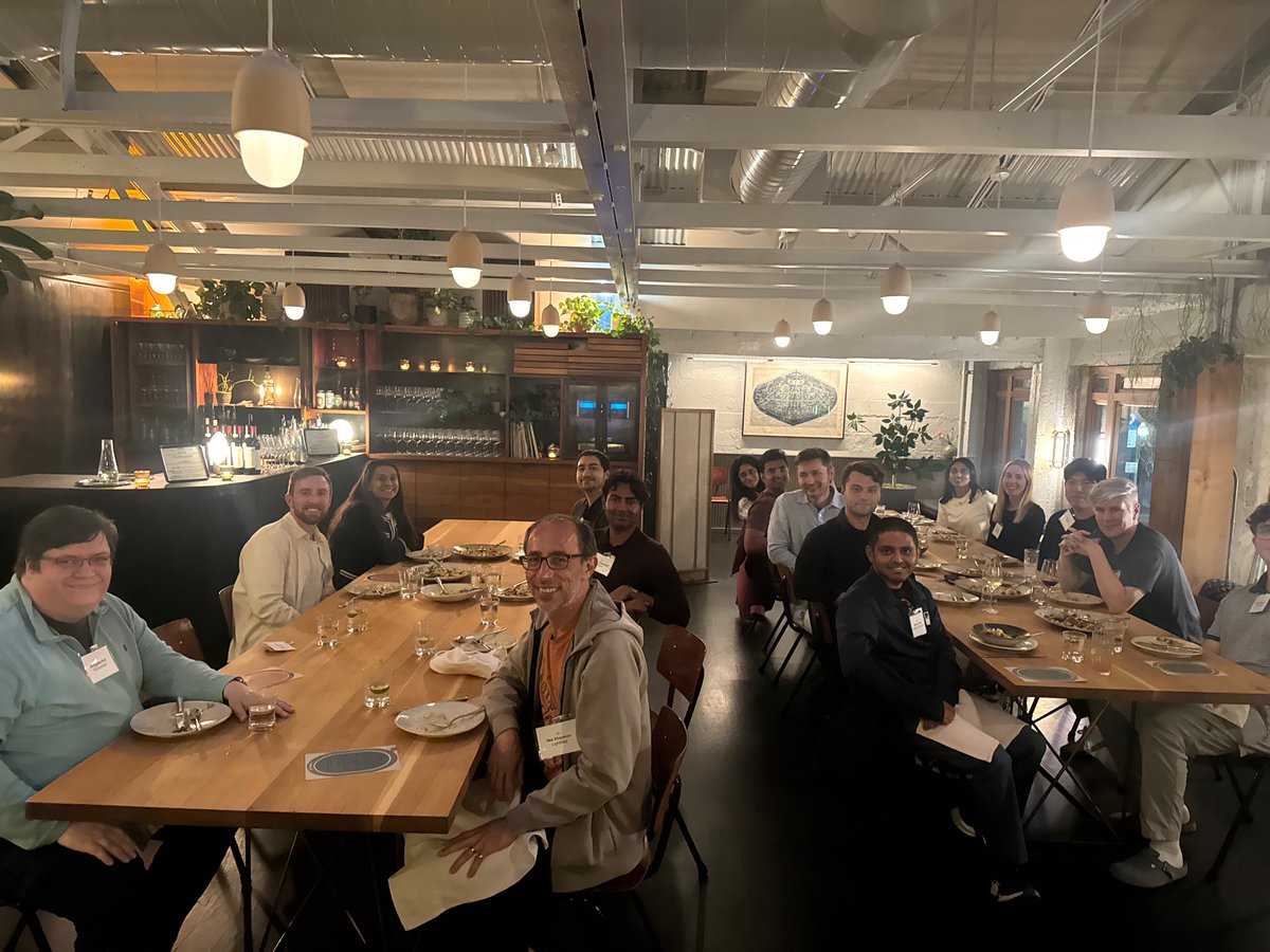 reneeshah123's tweet image. TBT to this Head of AI Dinner I got to co-host in SF with @natalievais. 4 ideas were discussed:
1. The big labs have budgets in the billions to buy RL simulation environments (both task-specific and generalized), though these budgets are potentially ephemeral.
2. In the future,…
