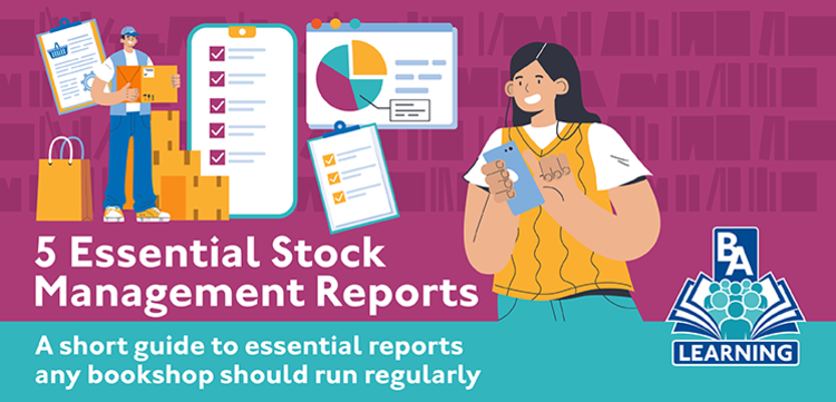 BAbooksellers's tweet image. What are the five essential reports every bookshop should master?
Find out more in our guide, in partnership with Patrick Neale, co-owner of Jaffe & Neale Bookshop.
Search 'reports' on the BA Learning Skills Hub.
ipgskillshub.com/booksellers-as…