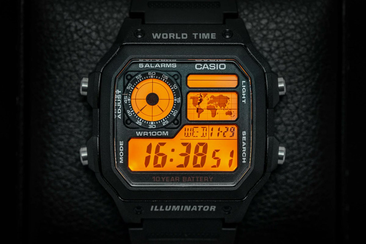baldassarreted's tweet image. Despite only being priced at $30, the Casio AE1200 is still just as relevant today as it was at its debut. Read the full review now at the link below!
teddybaldassarre.com/blogs/watches/…
#Watches #Casio #DigitalWatches #AffordableWatches #CasioWatches #WatchCommunity #WatchEnthusiast
