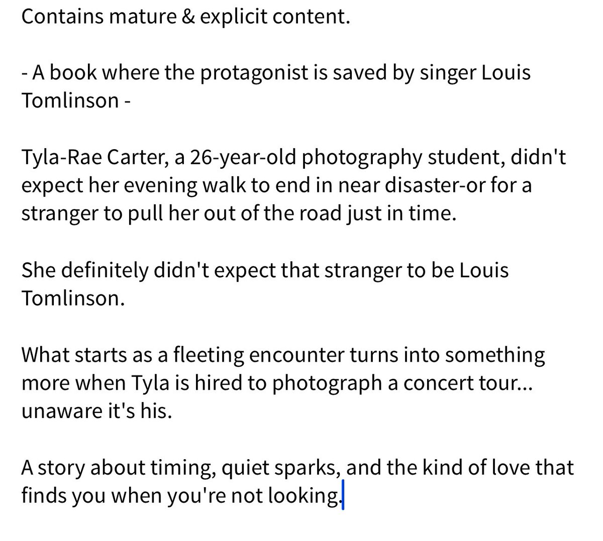 Posting links make me nervous but fuck it. 

wattpad.com/story/38088234…

#fanfiction #louistomlinson #wattpad