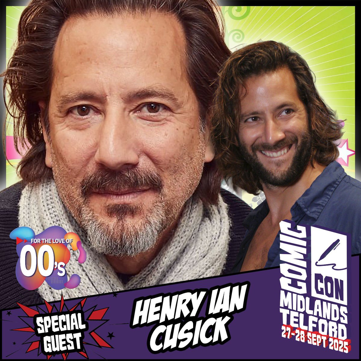 comconmidlands_'s tweet image. Comic Con Midlands (TELFORD) welcomes Henry Ian Cusick, known for projects such as Lost, The 100, MacGyver, and many more.
Appearing 27 - 28 September!
Tickets: comicconventionmidlands.co.uk