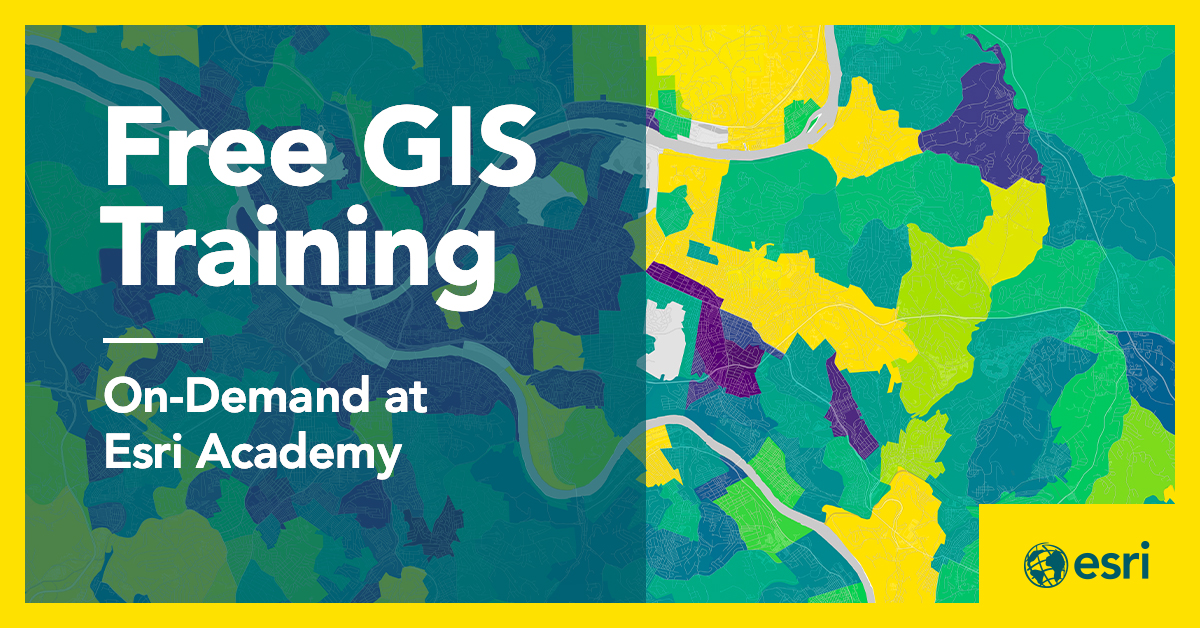 Esri Training tweet media