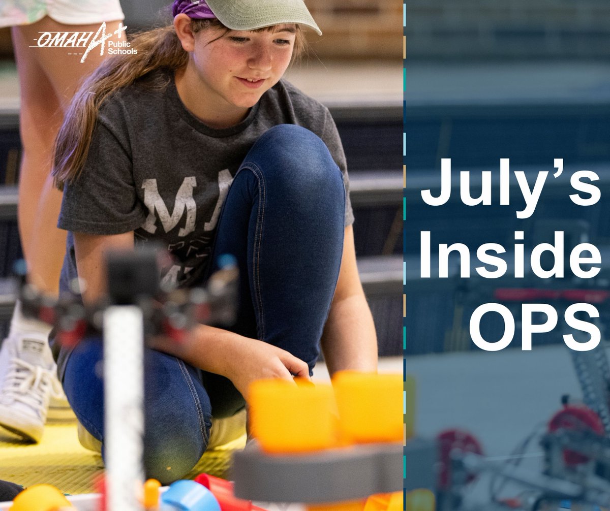 OmahaPubSchool's tweet image. They are small, but mighty -- see the tiny student creations that put STEM learning in the spotlight this summer. 🤖
July's Inside OPS has the full story and all your back-to-school resources: ops.org/insideops