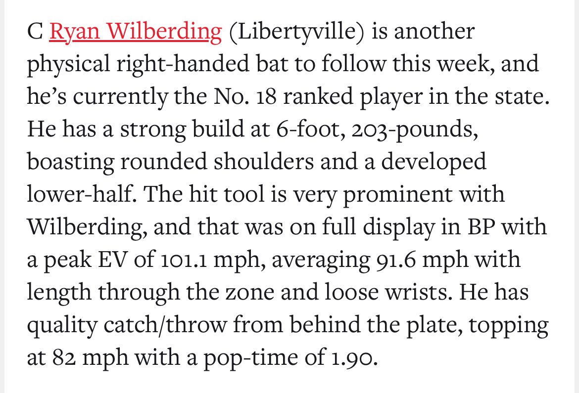RWilberding2027's tweet image. Thanks for the write up @PrepBaseballIL!
@DrewLocascio @PeterHamot13 @baseballLVille @FOWB_lhs @Slammers_HS_IL @prepbaseball @ShooterHunt