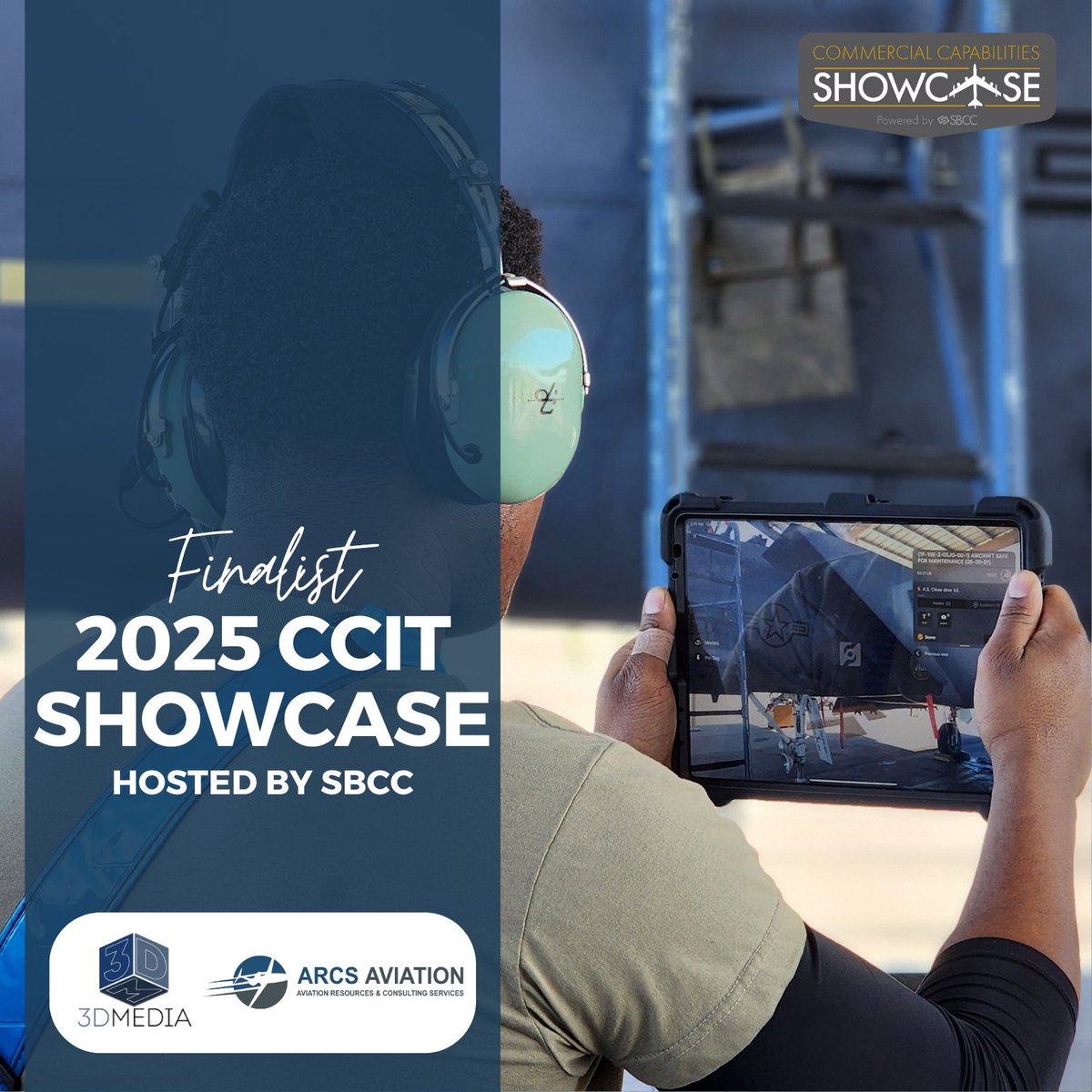 🚀 Next week, we're heading to Bossier City, LA for the 2025 CCIT Showcase!

ARCS is honored to be selected as a finalist and proud to partner with 3D Media on this project. Daryl R. will be representing our team.

Huge thanks to <a href="/SmallBCC/">Small Business Consulting Corporation (SBCC)</a> for putting this event together.