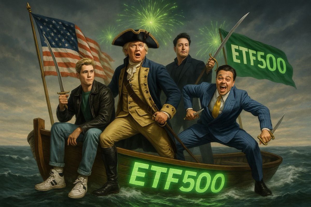 DaFlawlessWhale's tweet image. #ETF500 the army is growing daily/weekly DCA and chill the fund is taking over the space the #1 organic community driven token the first and only ETF in the space lock in accumulate and take advantage of the prices you see billions will come to those who are patient @ETF500_SOL…