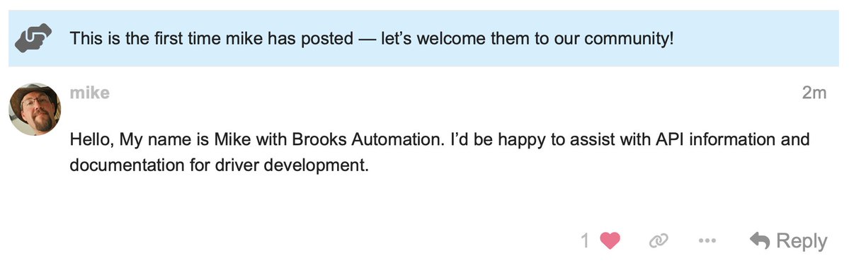 rickwierenga's tweet image. how companies should respond to people writing open source drivers for their machines!