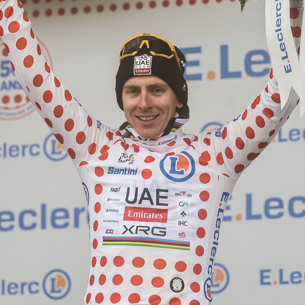 Maillot à Pois E.Leclerc (@maillotapois) on Twitter photo ⚪️🔴 RT & follow pour tenter de gagner un maillot à pois dédicacé par Tadej Pogačar avec <a href="/SANTINI_SMS/">Santini Cycling</a>
⚪️🔴 RT & follow for the chance to win a Tadej Pogačar signed polka dot jersey with <a href="/SANTINI_SMS/">Santini Cycling</a>
#TDF2025 ⚪️🔴 RT & follow pour tenter de gagner un maillot à pois dédicacé par Tadej Pogačar avec <a href="/SANTINI_SMS/">Santini Cycling</a>
⚪️🔴 RT & follow for the chance to win a Tadej Pogačar signed polka dot jersey with <a href="/SANTINI_SMS/">Santini Cycling</a>
#TDF2025