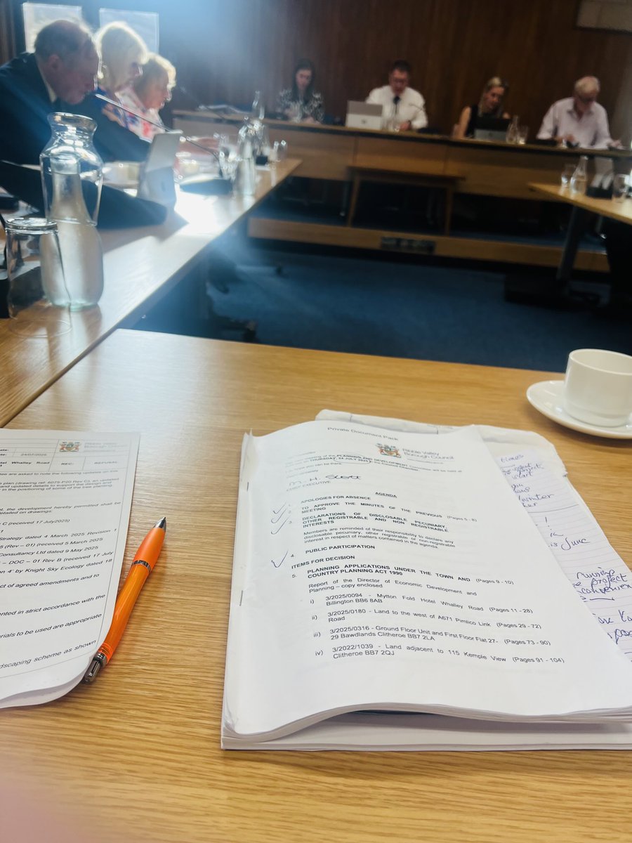 RVBC - Planning and Development committee meeting underway