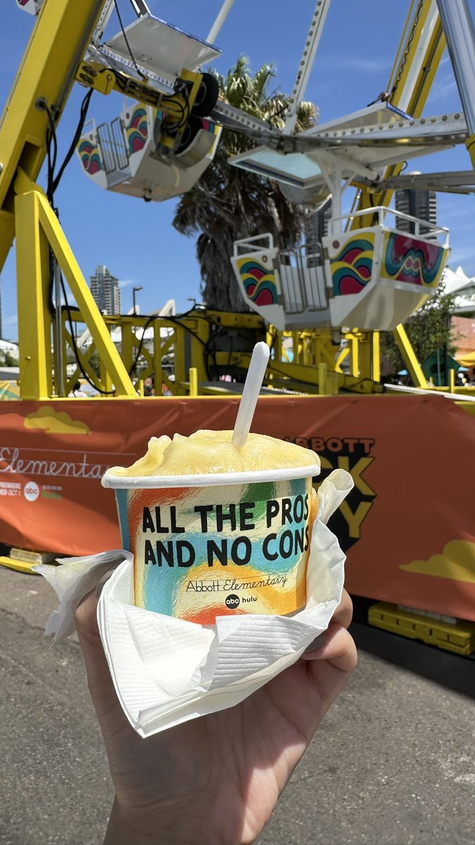 first stop for SDCC! #AbbottBlockParty