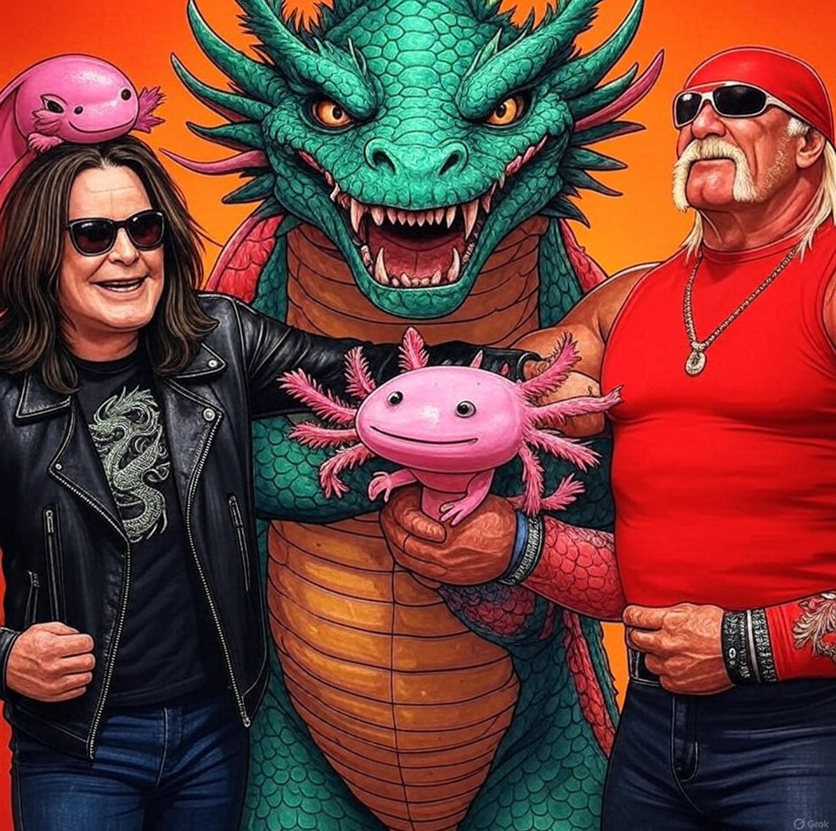 DragonPunksNFT's tweet image. Dam Two Legends gone in the same week RIP @HulkHogan @OzzyOsbourne
