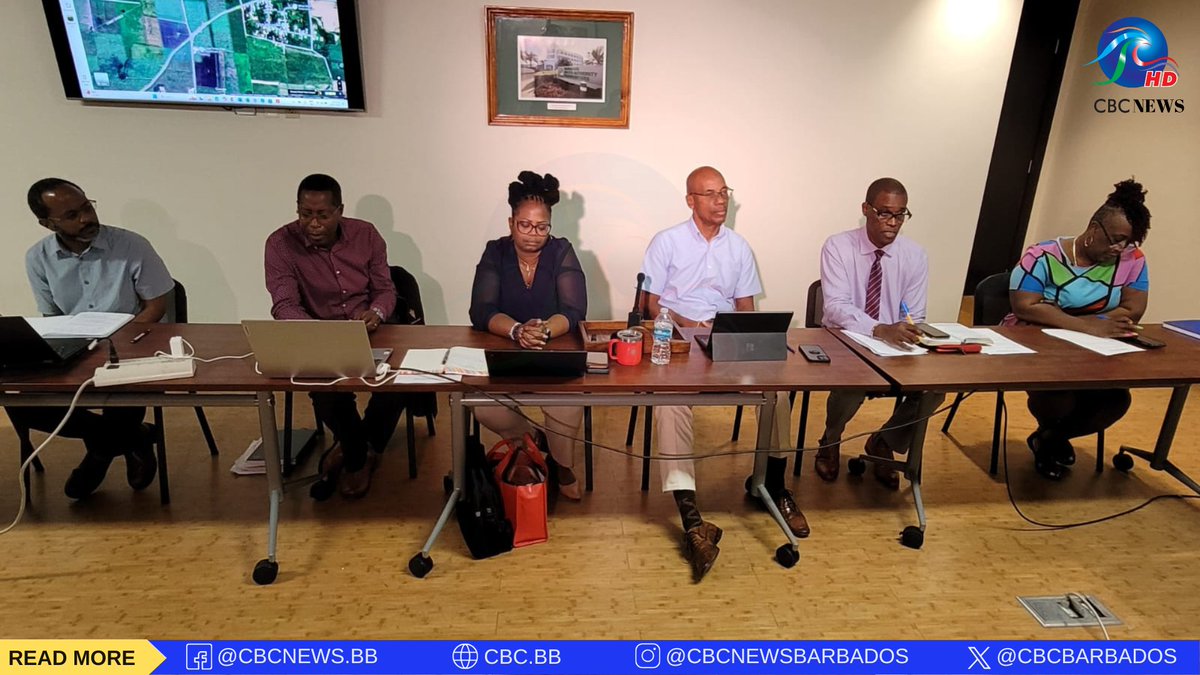 CBCBARBADOS's tweet image. Construction of a roundabout at the accident-prone Windsor/Brighton junction will begin before the year ends. This was announced during a Ministry of Transport and Works (MTW) press conference this morning.

Photos: Patrick Murray 
#CBCNewsBarbados