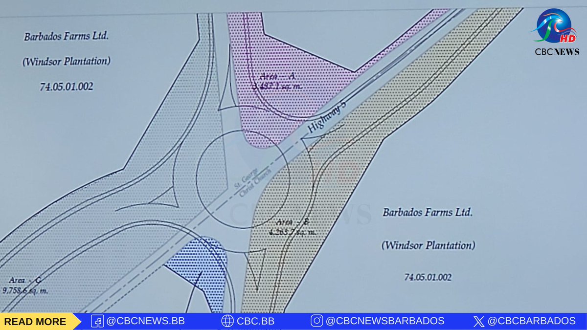 CBCBARBADOS's tweet image. Construction of a roundabout at the accident-prone Windsor/Brighton junction will begin before the year ends. This was announced during a Ministry of Transport and Works (MTW) press conference this morning.

Photos: Patrick Murray 
#CBCNewsBarbados