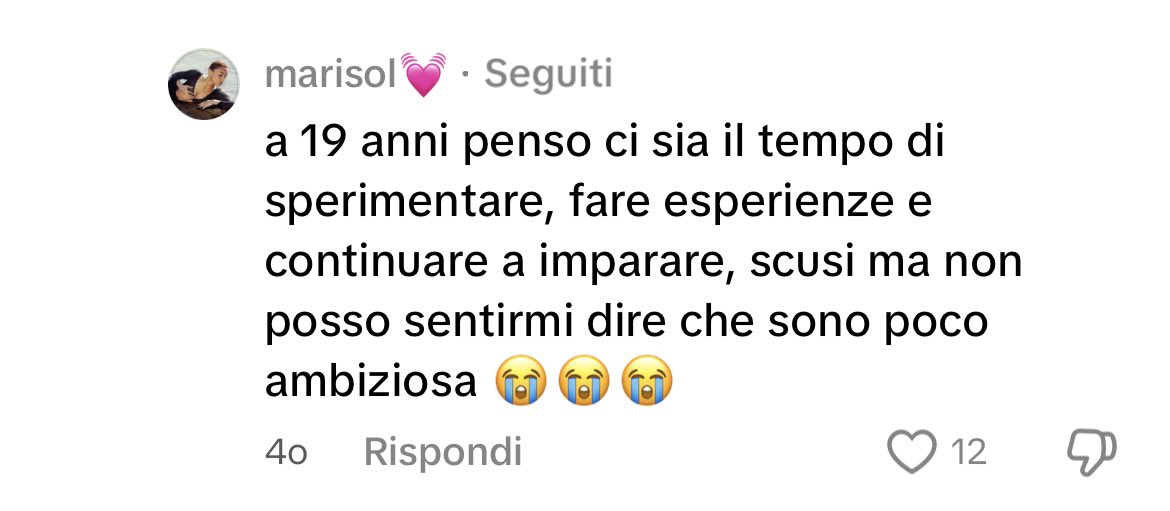 Ha detto tutto lei 🥰🥰🥰 finalmente aggiungerei 🥰🫶🏻🥰🫶🏻