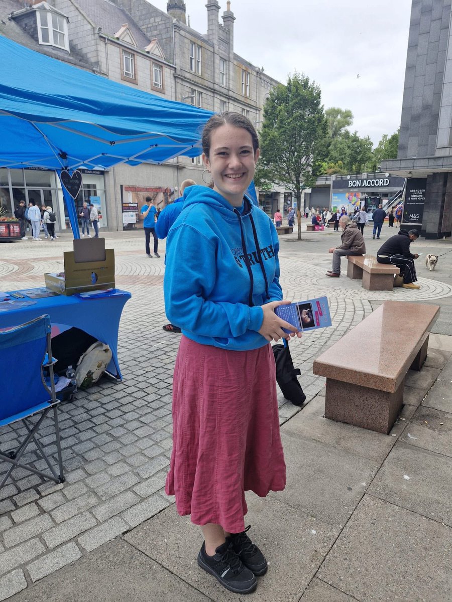 MJRobinson1571's tweet image. Day Three of the Project Truth Roadshow: our @spucprolife youth team hit the streets of Dundee and Aberdeen — standing strong for life, one conversation at a time. 💬👣 #ProjectTruth #ProLifeMovement