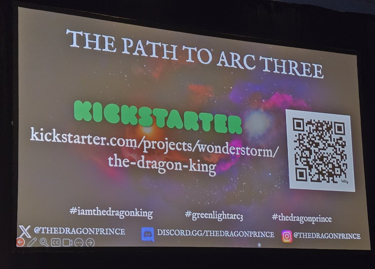 LizNLarsonPhoto's tweet photo. Join the kickstarter for the path to arc three of The Dragon Prince... The Dragon King! @nerdsandbeyond
@thedragonprince @wonderstorm_inc https://t.co/CvW4bEbY2g https://t.co/8RThVeDpE3