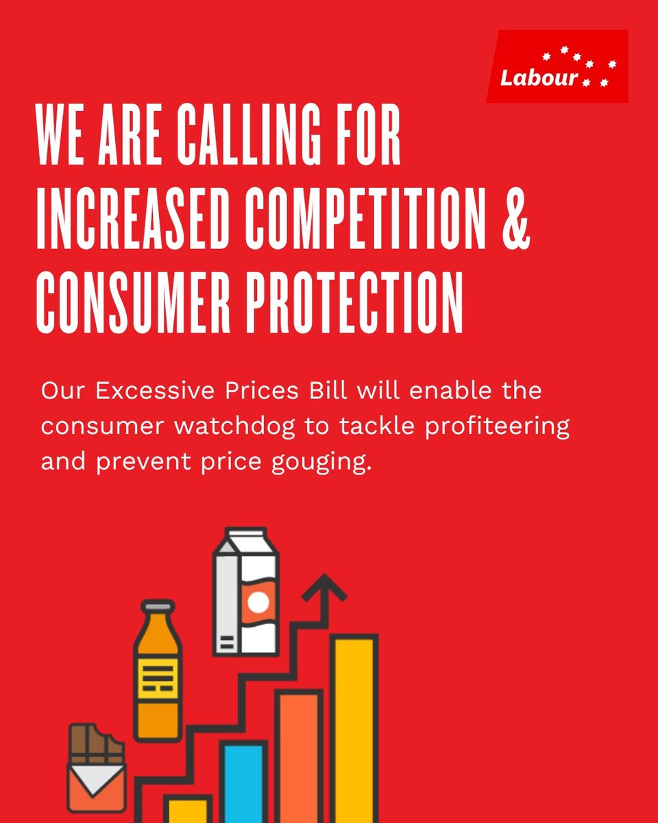 labour's tweet image. 🛒 Why won't Fine Gael or Fianna Fáil tackle the cost of doing the weekly shop for people?
🧾 Food prices in Ireland are the second most expensive in the Eurozone.
🔗 It doesn't have to be this way. Read more on our website labour.ie