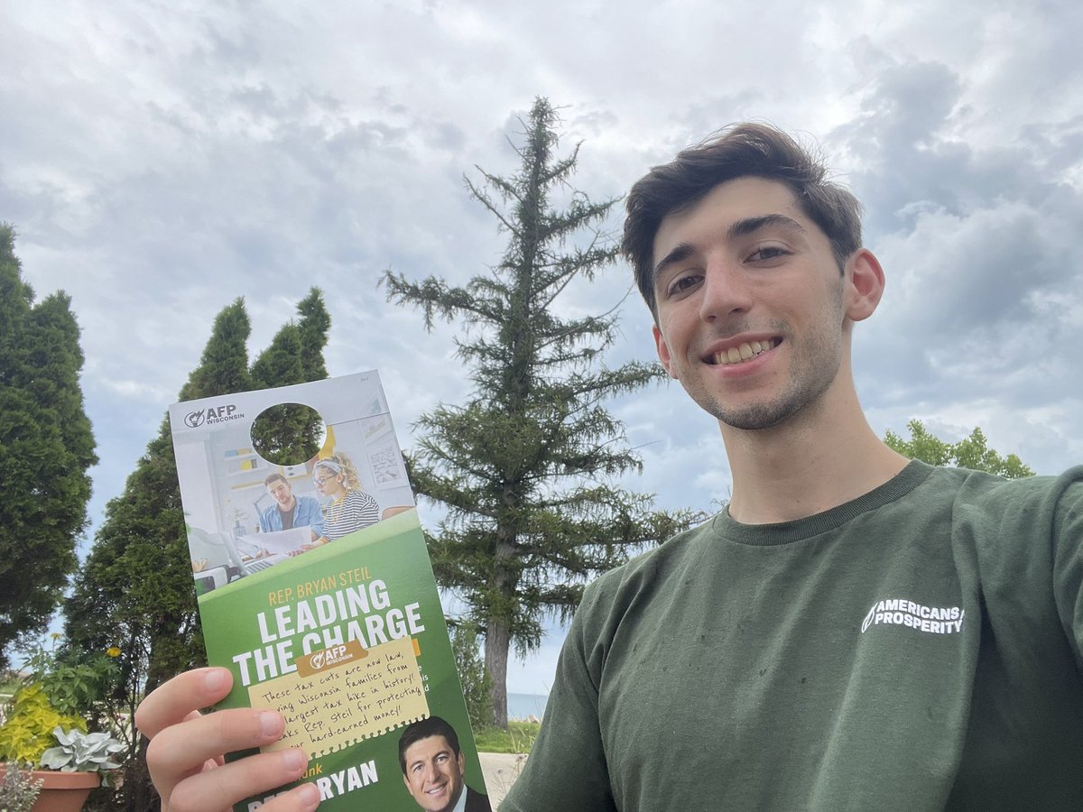 Ethan Rey Sanchez (@ethanreysanchez) on Twitter photo Noah is spreading the word in Kenosha today! <a href="/RepBryanSteil/">Bryan Steil</a> voted to Protect Prosperity, and to that we say thank you!
#protectprosperity
<a href="/AFPWI/">AFPWI</a> <a href="/AFPhq/">Americans for Prosperity</a> Noah is spreading the word in Kenosha today! <a href="/RepBryanSteil/">Bryan Steil</a> voted to Protect Prosperity, and to that we say thank you!
#protectprosperity
<a href="/AFPWI/">AFPWI</a> <a href="/AFPhq/">Americans for Prosperity</a>