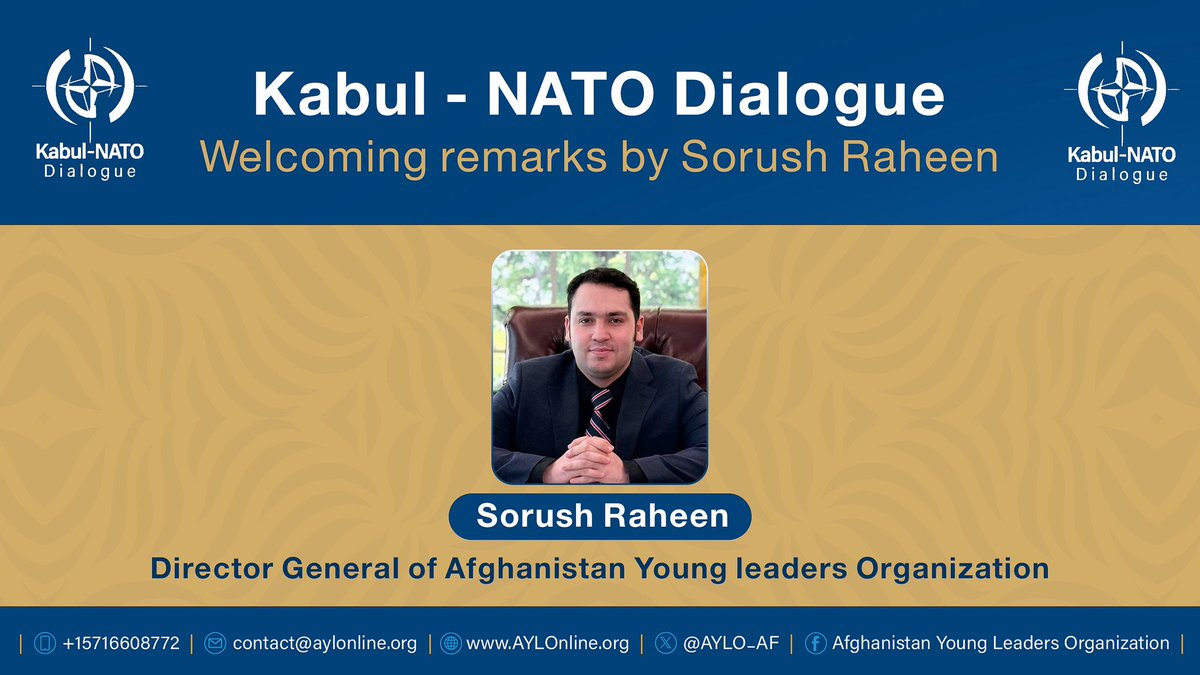 The Afghanistan Young Leaders Organization successfully hosted the inaugural Kabul- NATO  Dialogue at the Parliament of Canada. This significant event brought together representatives from 11 NATO member countries alongside Canadian parliamentarians, fostering an important
