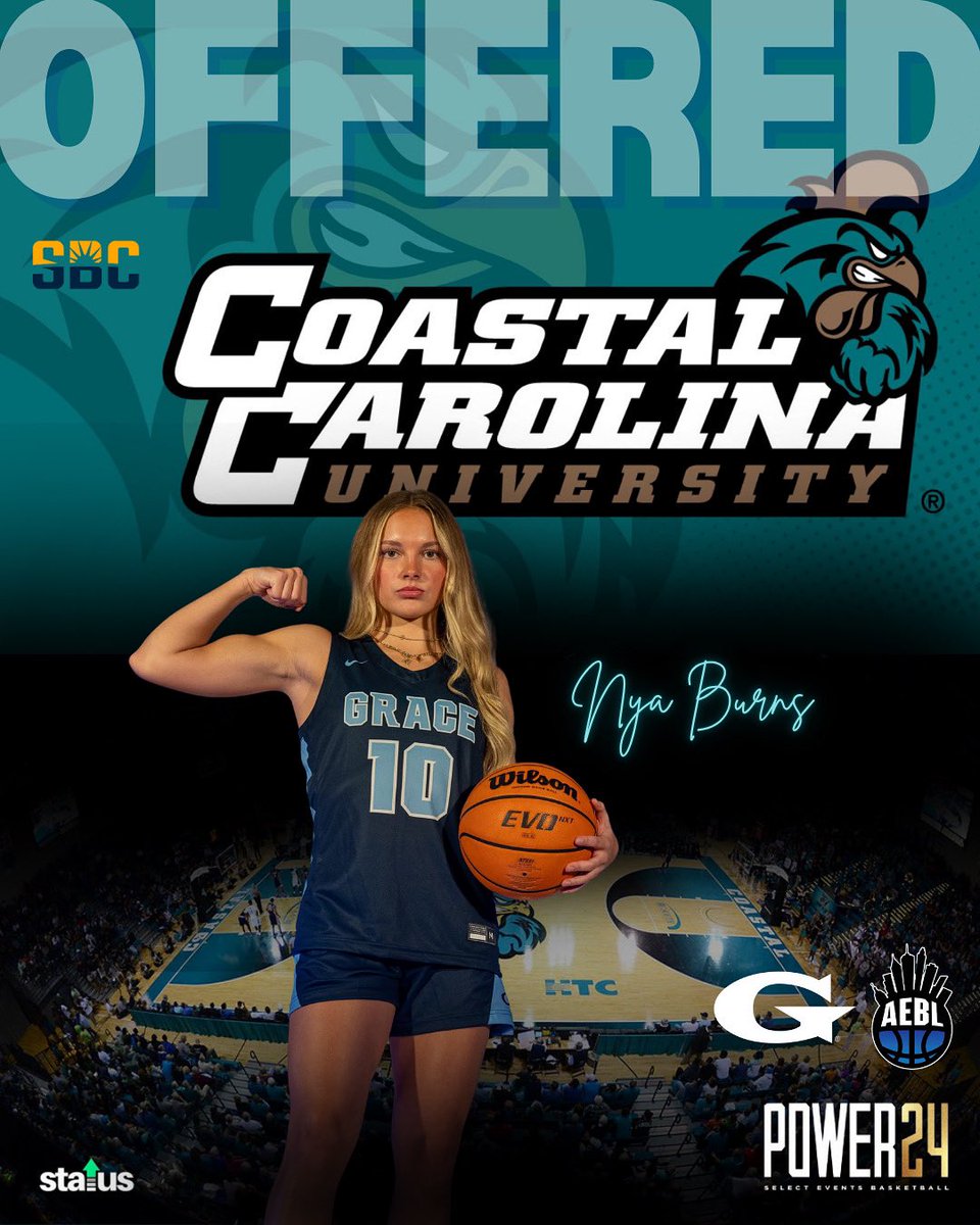 nyaburns10's tweet image. Blessed to receive an offer from @CoastalWBB!! #allglorytoGod